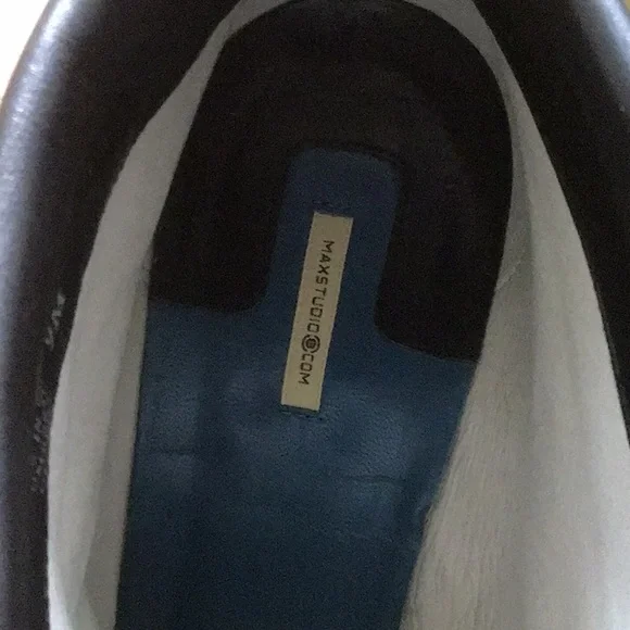 Max Studio Umberto Women’s Leather Booties - Picture 9 of 12